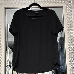 Banana Republic Black Chiffon Blouse